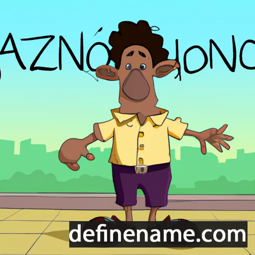 Alphonzo cartoon