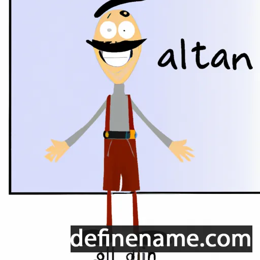 cartoon of the name Altan