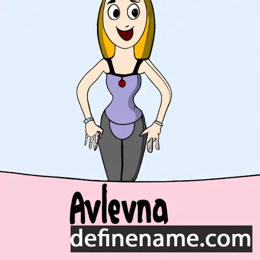 Alvena cartoon