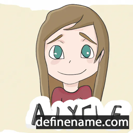 Alyce cartoon