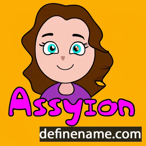 Alyson cartoon