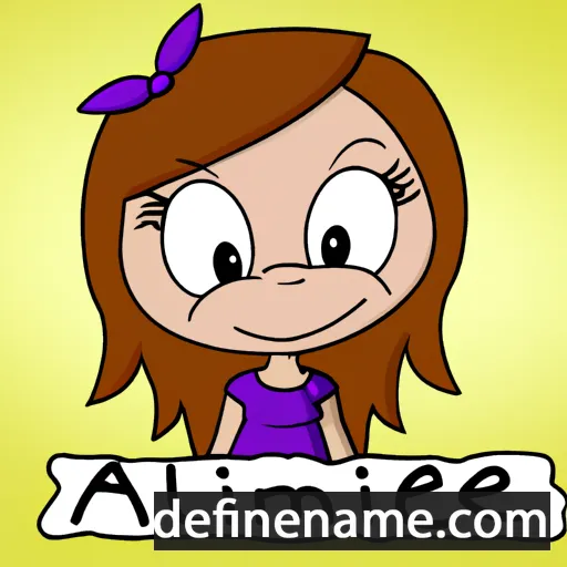 Amalie cartoon