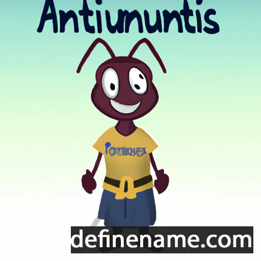 Amantius cartoon