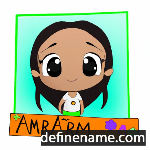 Amariah cartoon