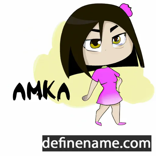 Amika cartoon