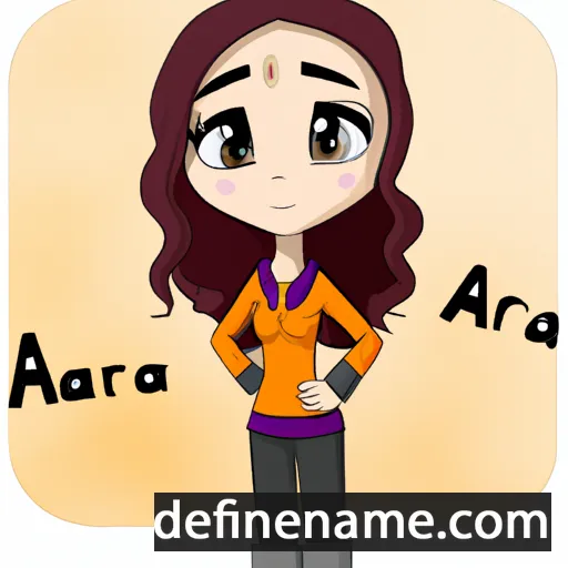 Anara cartoon