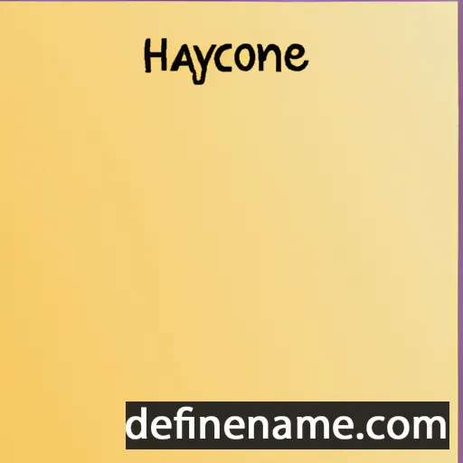 Halcyone cartoon