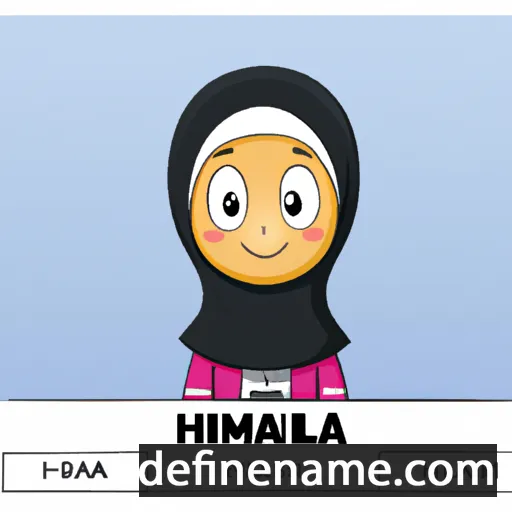 Halimah cartoon