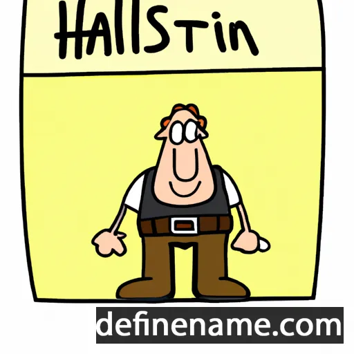 Hallsteinn cartoon