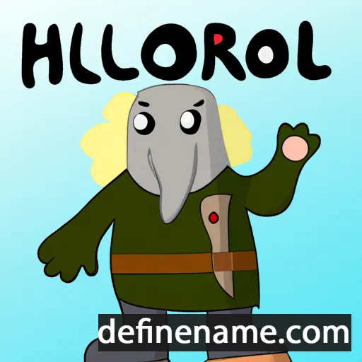 Hallþórr cartoon