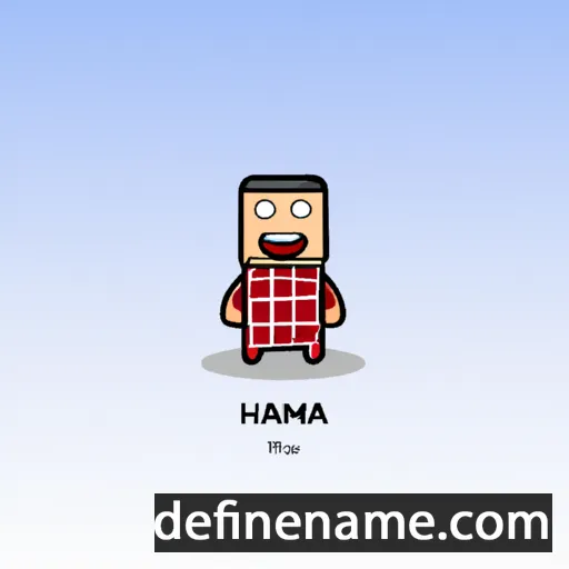 Hama cartoon