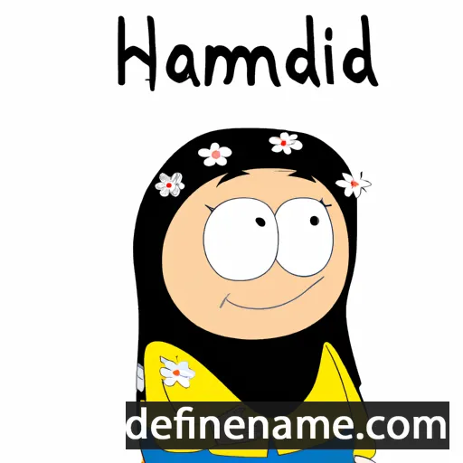 Hamideh cartoon