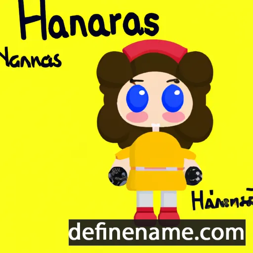 Hananias cartoon