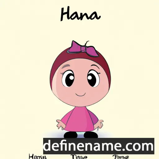 Hania cartoon