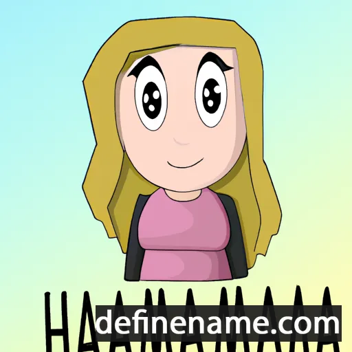 Hannah cartoon