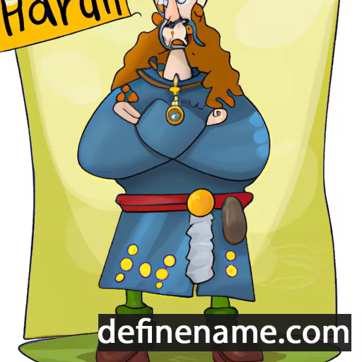 Haraldr cartoon