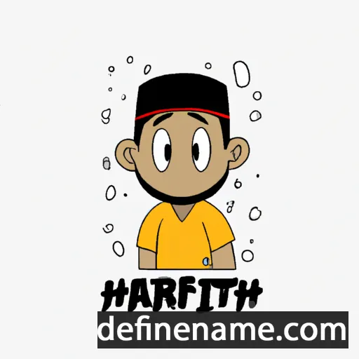 Harith cartoon