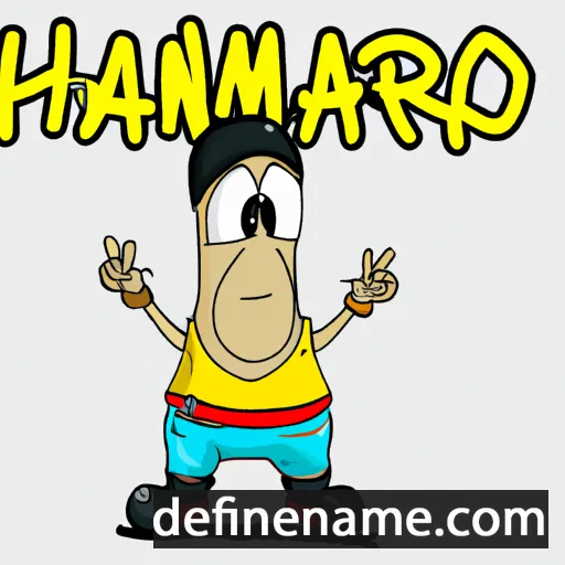 Harjamannô cartoon