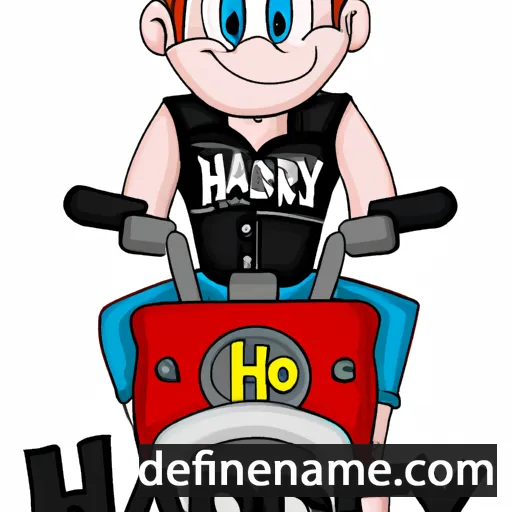 Harley cartoon