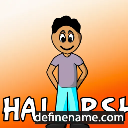 Harshal cartoon