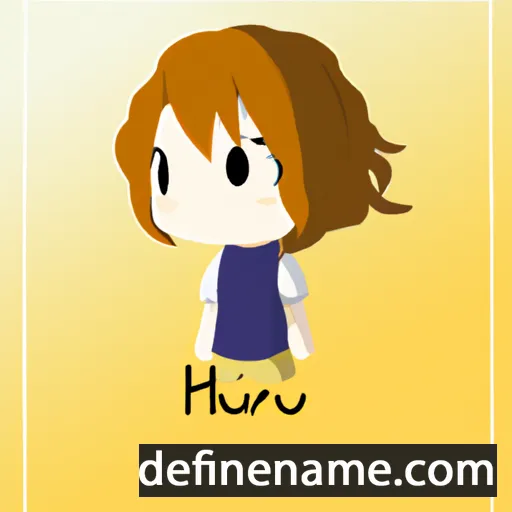 Haru cartoon