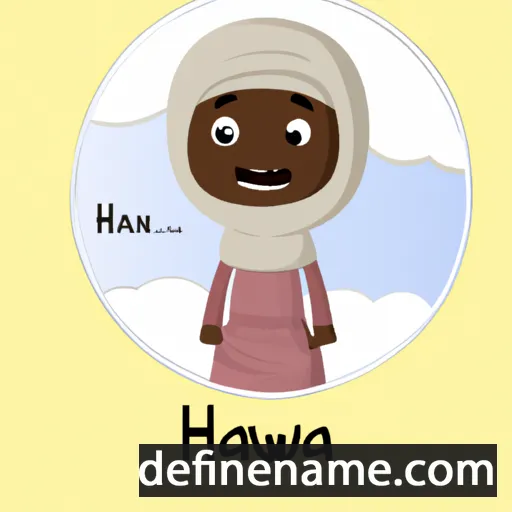 Hauwa cartoon