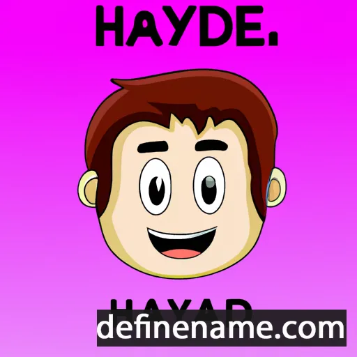 Haydar cartoon