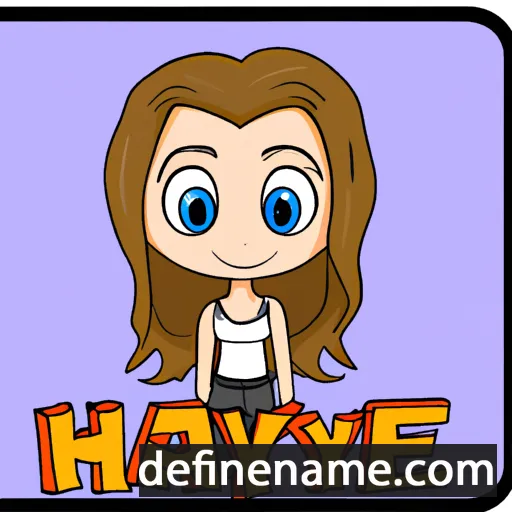 Hayley cartoon