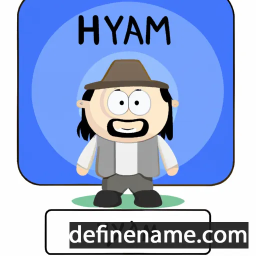 Hayyim cartoon