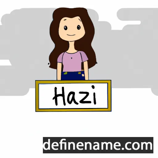 Hazal cartoon