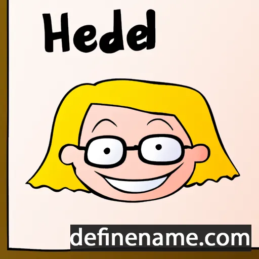 Heide cartoon