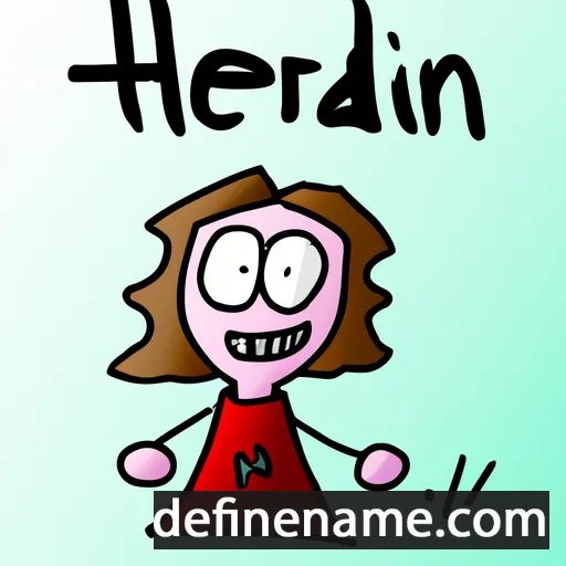 Heidrun cartoon