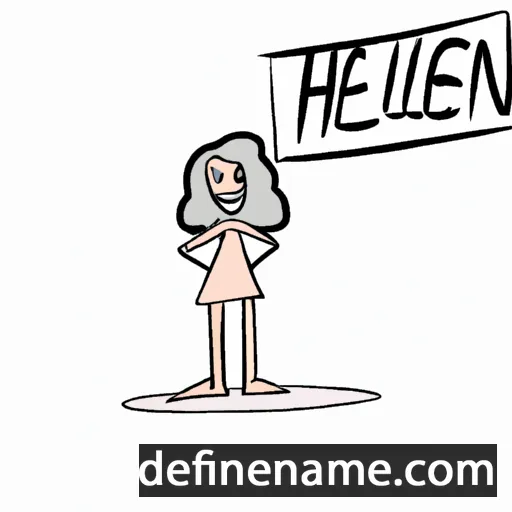 Hellen cartoon