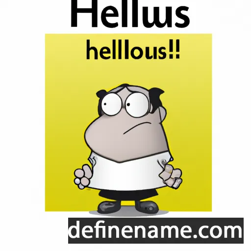 Helvius cartoon