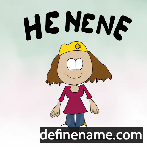 Hennie cartoon