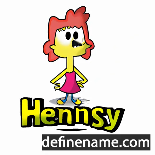 Henny cartoon