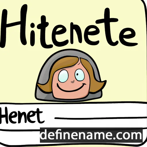 Henriette cartoon