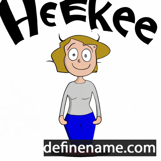 Henrike cartoon