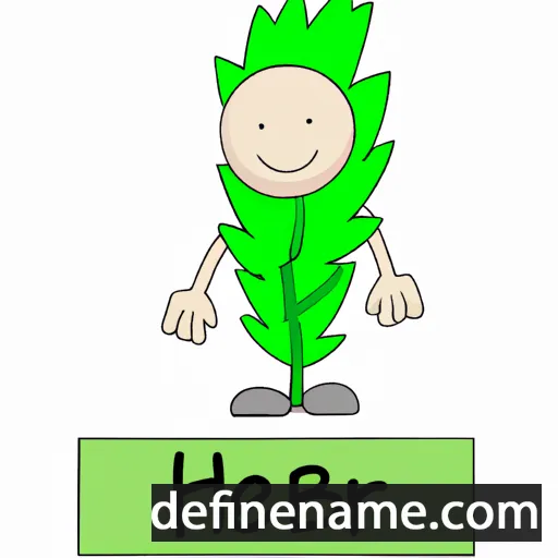 Herb cartoon