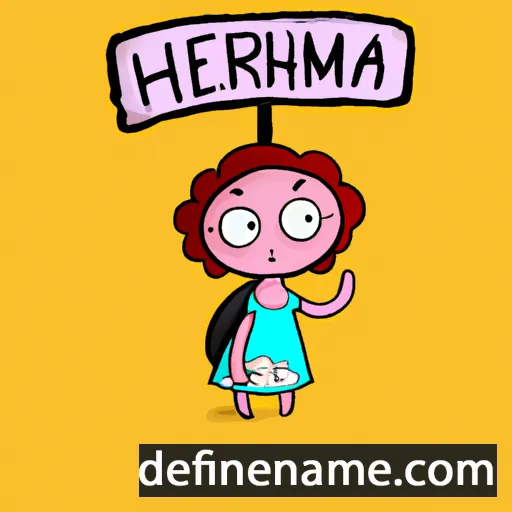 Hermínia cartoon