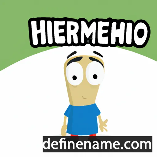 Hermínio cartoon