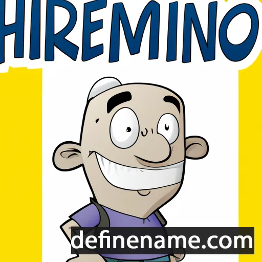 Herminio cartoon