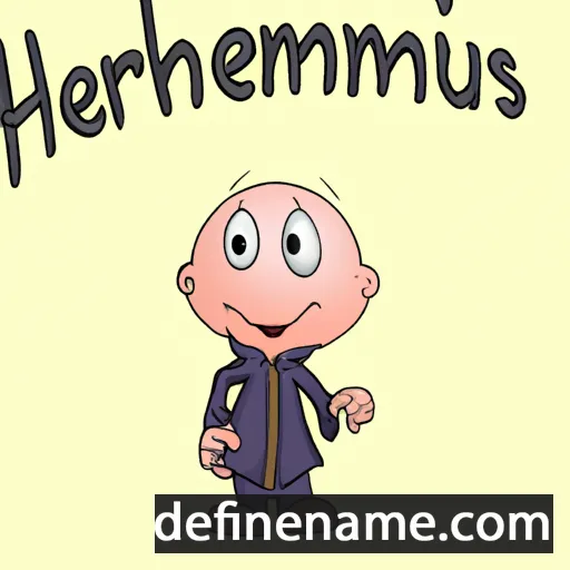 Herminius cartoon