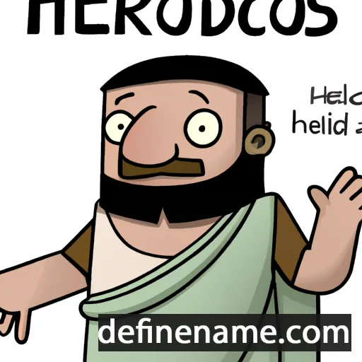 Herodotus cartoon