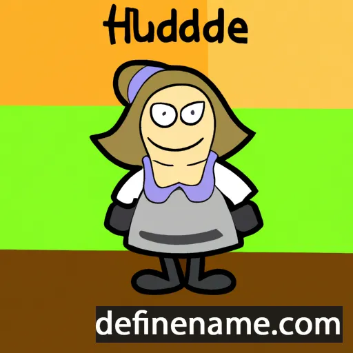 Hildegunde cartoon