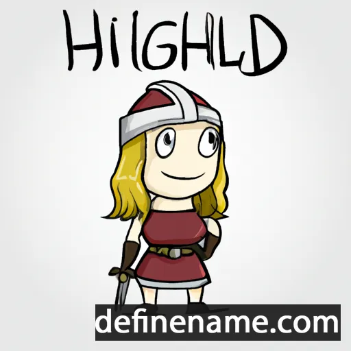 Hildigunnr cartoon