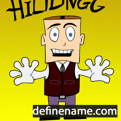 Hilding cartoon