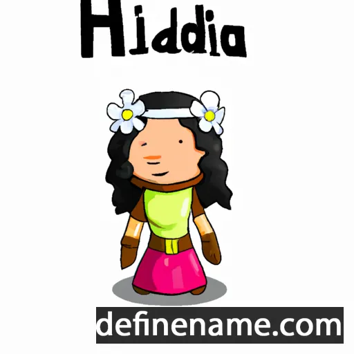 Hildiwara cartoon