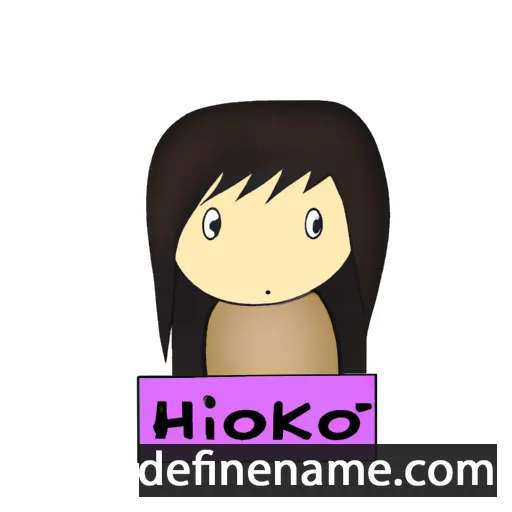 Hiroko cartoon