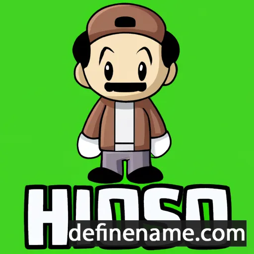 Hiroshi cartoon